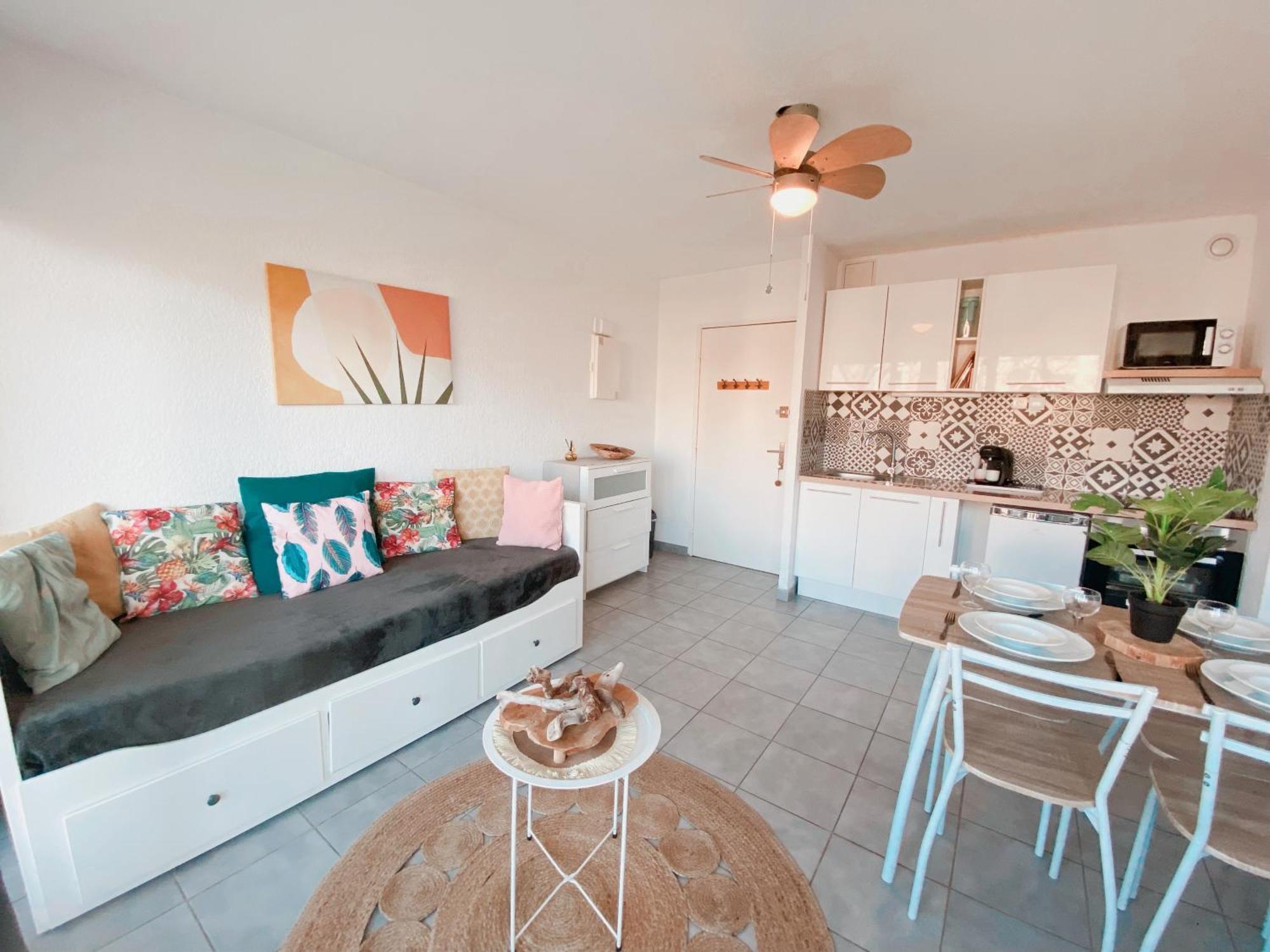 Superbe T2 Au Calme Avec Balcon Sur La Marina - 10 Apartment Canet-en-Roussillon Exterior photo