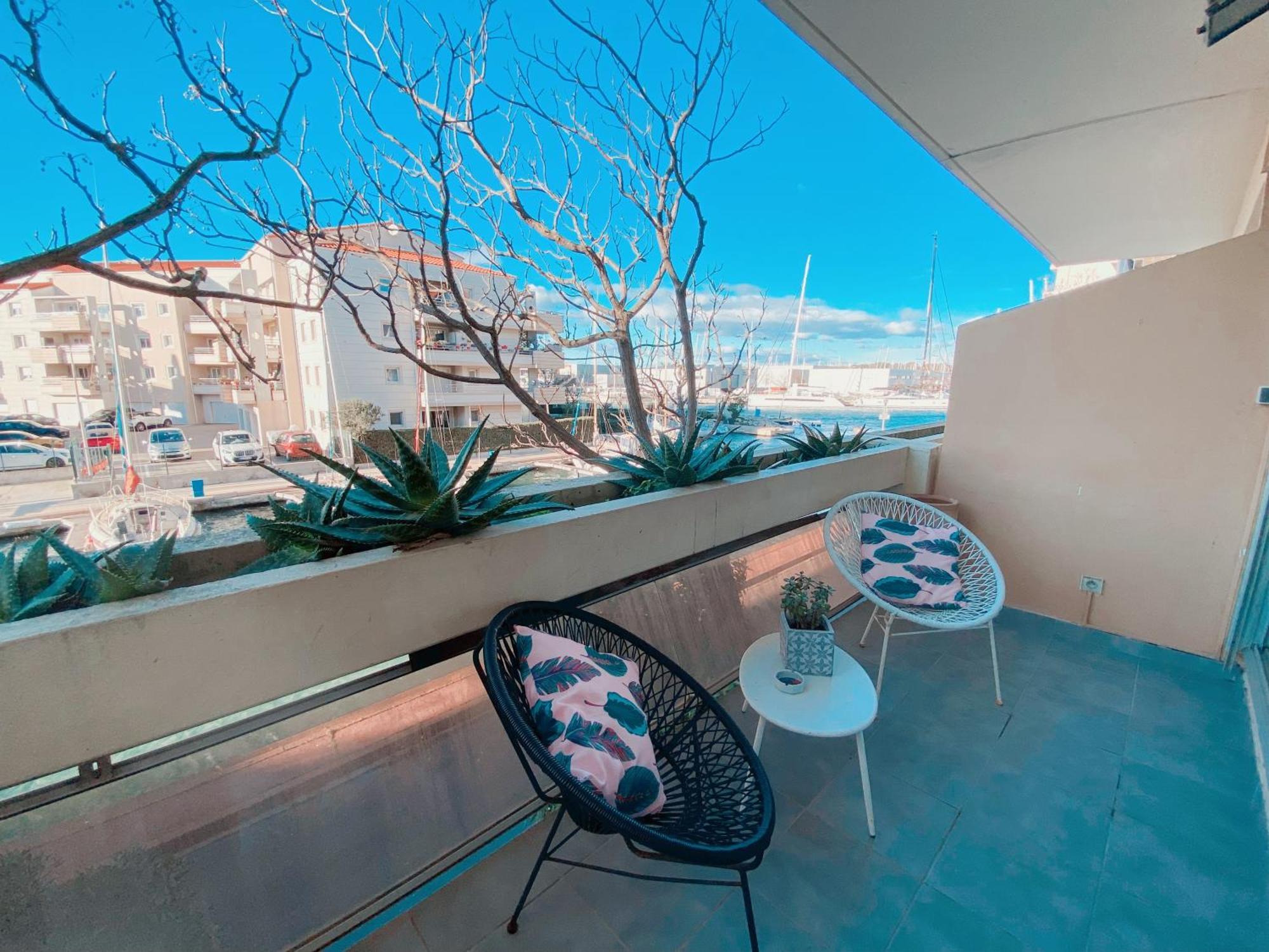 Superbe T2 Au Calme Avec Balcon Sur La Marina - 10 Apartment Canet-en-Roussillon Exterior photo